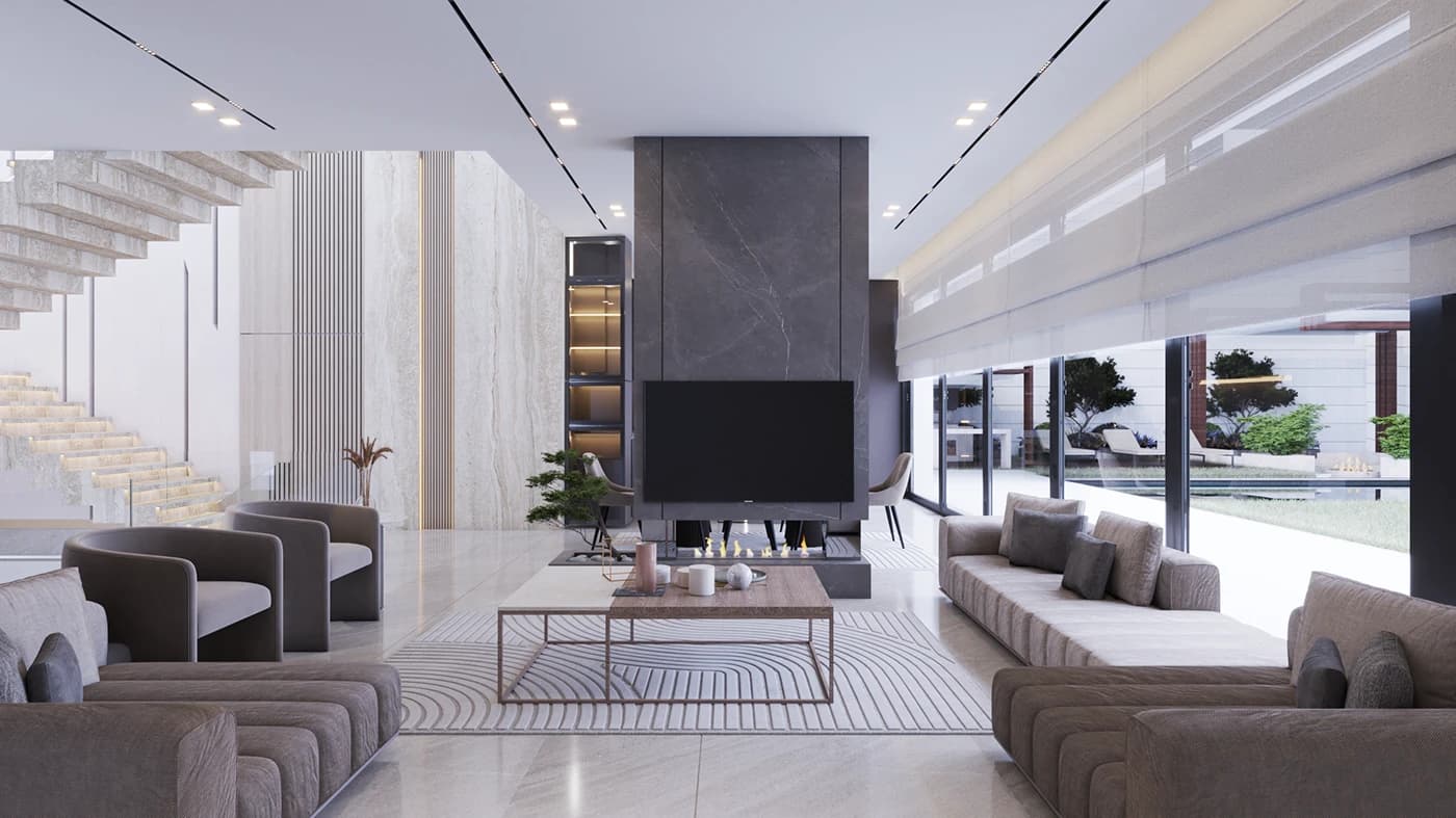 Guest & Living Room